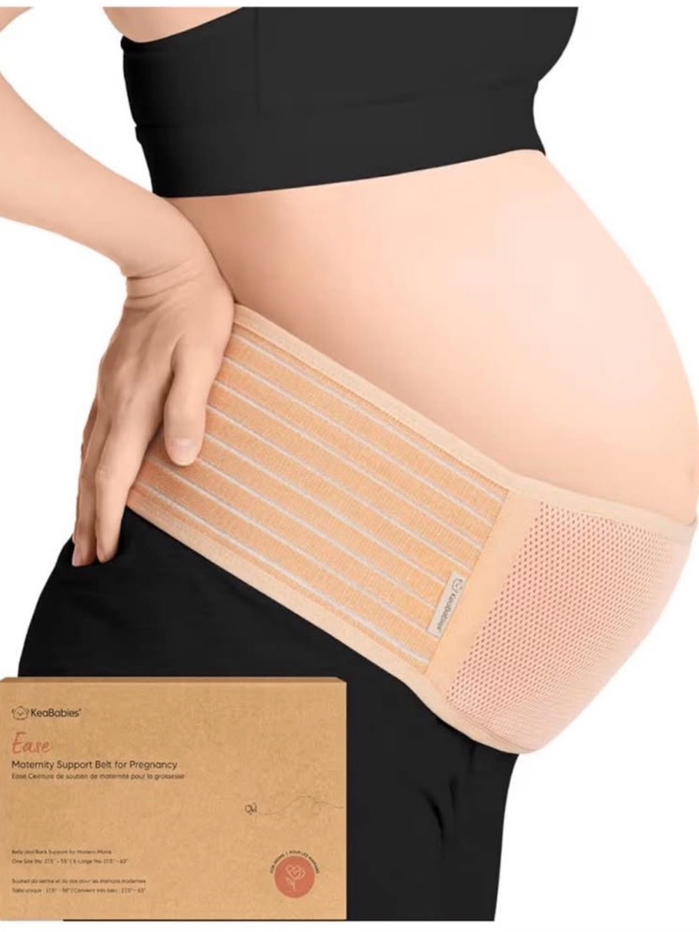 Maternity Belly Support Belt - Nude/Beige